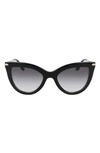 VICTORIA BECKHAM 53MM GRADIENT CAT EYE SUNGLASSES,VB621SL