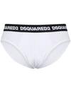 DSQUARED2 COTTON BRIEFS WITH LOGO