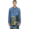 LOEWE BLUE KEN PRICE EDITION DENIM LA OVERSHIRT JACKET