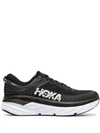 HOKA ONE ONE LOGO PRINT LACE-UP TRAINERS