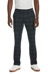 ORIGINAL PENGUIN ORIGINAL PENGJUIN RETRO PLAID STRETCH COTTON PANTS,OPBF0037OP