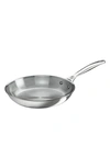 Le Creuset 10" 3-ply Stainless Steel Frying Pan With Aluminum Core In Stainless Steel