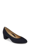 Ara Kendall Pump In Navy Suede