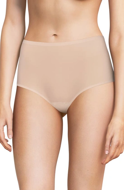 Chantelle Lingerie Soft Stretch High Waist Briefs In Rose Nude