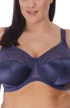 Elomi Cate Full Figure Underwire Lace Cup Bra El4030, Online Only In Ink