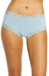 Fleur't Iconic High Waist Boyshorts In Skylight