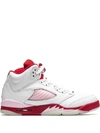 Jordan Air  5 Retro Sneakers In White