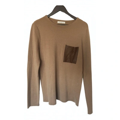 Pre-owned Sandro Beige Wool Knitwear & Sweatshirts