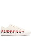 BURBERRY SIDE LOGO PRINT SNEAKERS