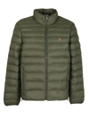 Polo Ralph Lauren Ultralight Quilted Recycled Polyester Jacket In Green