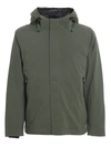 SAVE THE DUCK RECYCLED FABRIC WATERPROOF JACKET