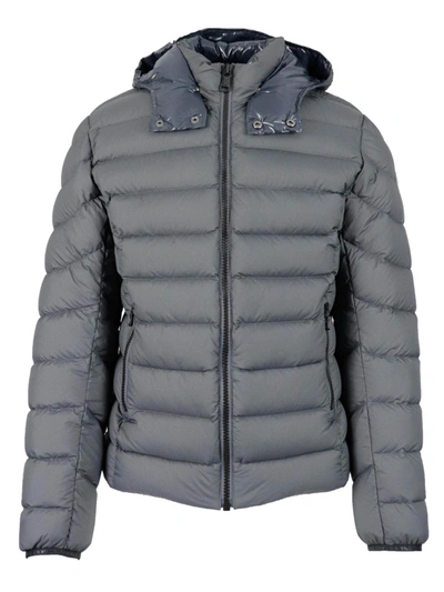 Colmar Originals Padded Jacket With Hood Buttons In Grey