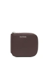 ACNE STUDIOS COMPACT BI-FOLD ZIPPED WALLET