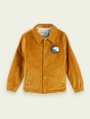 SCOTCH & SODA TEDDY LINING CORDUROY JACKET,8719029141411