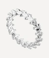 SHAUN LEANE SILVER SERPENT'S TRACE BAND RING,000720915