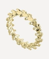 Shaun Leane Gold Plated Vermeil Silver Serpent's Trace Band Ring