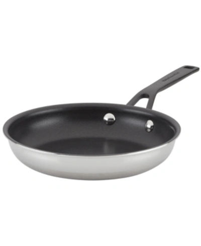 Kitchenaid 5-ply Clad Stainless Steel Nonstick Induction Frying Pan, 8.25", Polished Stainless Steel
