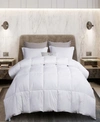 MARTHA STEWART COLLECTION 75%/25% WHITE GOOSE FEATHER & DOWN COMFORTER, TWIN, CREATED FOR MACY'S