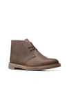 Clarks Men's Bushacre 3 Boots In Dark Brown Leather