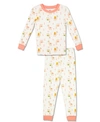 FREE 2 DREAM GIRLS TODDLER, LITTLE AND BIG LLAMA PRINT 2 PIECE COTTON PAJAMA SET WITH GROW WITH ME CUFFS