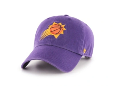 47 Brand Phoenix Suns Clean Up Cap In Purple