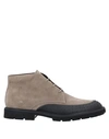TOD'S TOD'S MAN ANKLE BOOTS GREY SIZE 7.5 SOFT LEATHER,11902607PX 12