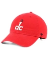 47 Brand Washington Wizards Clean Up Cap In Red