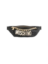 MOSCHINO WOMEN'S SMILEY-EMBOSSED LEATHER BELT BAG,400013277697