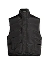 BALENCIAGA MEN'S SLEEVELESS PUFFER VEST,400013450264