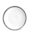 L'objet Corde Porcelain Soup Plate In Silver
