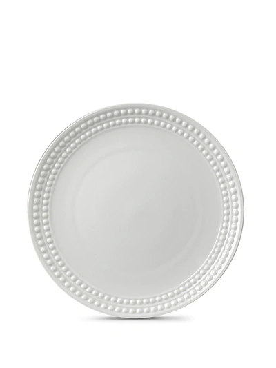 L'objet Perlee White Dessert Plate