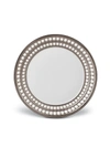 L'OBJET PERLEE PORCELAIN/PLATINUM BREAD PLATE,457125145541