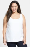 Nic + Zoe Perfect Tank In Paper White