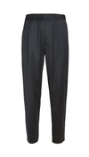 THEORY WALTER WOOL PLEATED TROUSERS,THEOR43799