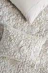 ANTHROPOLOGIE TEXTURED PIAZZA SHAMS, SET OF 2 BY ANTHROPOLOGIE IN SILVER SIZE S2KNGSHAM,45405680AB