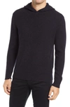 Vince Shawl Collar Slim Fit Cashmere Sweater In Black