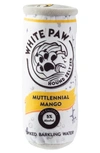 HAUTE DIGGITY DOG WHITE PAW MUTTLENNIAL MANGO PLUSH DOG TOY,HDD-087