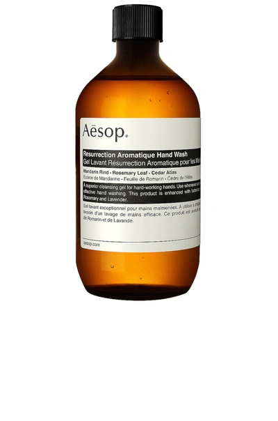 AESOP RESURRECTION AROMATIQUE HAND WASH 500ML REFILL WITH SCREW CAP – N/A,AESR-WU108