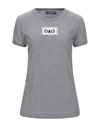 Dolce & Gabbana T-shirts In Grey