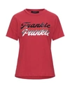 Frankie Morello T-shirts In Red