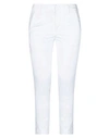 DONDUP DONDUP WOMAN PANTS WHITE SIZE 31 COTTON, ELASTANE,13390815RG 7