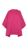 Valentino Women's Rockstud-detailed Wool-cashmere Cape In Pink