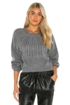 Bb Dakota If You Fancy Sweater In Gray Made From Recycled Fabric-grey In Heather Grey