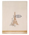 AVANTI PARIS BOTANIQUE EMBROIDERED COTTON BATH TOWEL, 27" X 50"