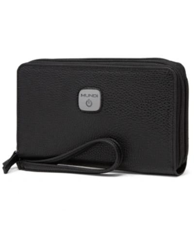 Mundi My Secret Sanitizer Clutch In Black