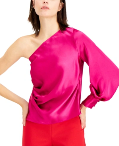 INC INTERNATIONAL CONCEPTS INC ASYMMETRICAL BLOUSE, CREATED FOR MACY'S 