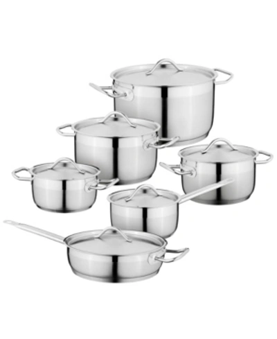 Berghoff Hotel 18/10 Stainless Steel 12 Piece Cookware Set In Nocolor