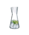 Nude Glass Lady Water Carafe In Clear