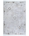 Nuloom Maida Dcrs01a Silver 5' X 8' Area Rug In Silver