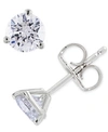 Macy's Diamond Stud Earrings (5/8 Ct. T.w.) In 14k White Or Yellow Gold In White Gold